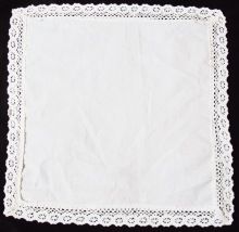 Crochet Cotton Lace Handkerchief