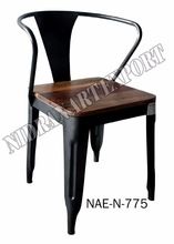 wood top dining chair