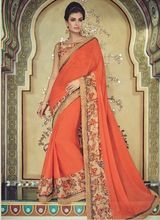 partywear designer saree