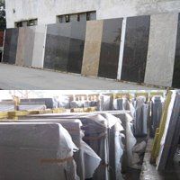 Granite slabs tiles and rough block