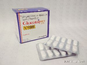 glimepiride and metformin Hydrochloride SR 1/1000 mg