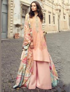 Casual Wear Cambric Cotton Designer Pakistani Style Salwar Suit