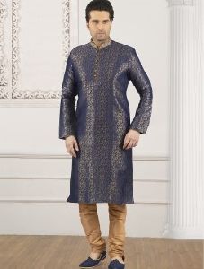 Wedding Special Jacquard And Banarasi Silk Kurta Pajama