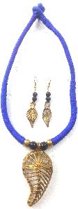 High Street Fashion DOKRA Necklace is handmade by skilled tribals