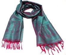 Scarf polyester tanchoi