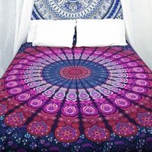 bedspread bohemian hippie tapestry