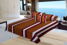 Plain Silk Bed Cover