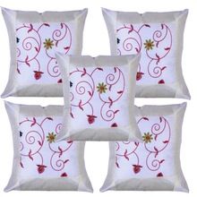 Rayon Silk Embroidery Cushion Cover