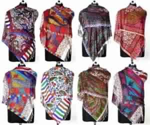 Ethnic Patterns Pashmina Shawls scarves