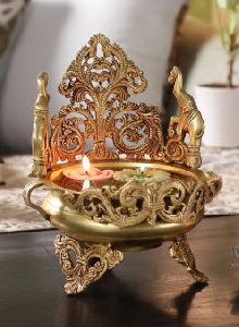 Golden Metal Showpiece