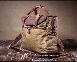 Leather Canvas Laptop Bags