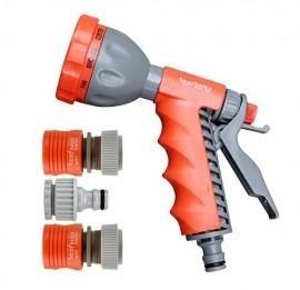 Wonderland Eagle 8 Pattern Hand Spray Gun With Converter and Tap Adapter