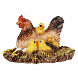 Wonderlnad Miniature fairy garden Hen and chicks