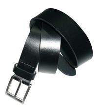 Genuine Leather Men Belt with Alloy Buckle