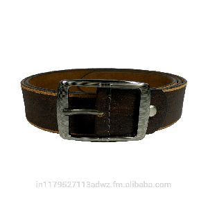 Genuine Leather Belt Brown
