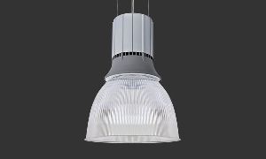Integral pendant for compact fluorescent and induction lamps