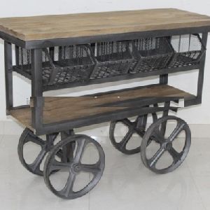 kitchen cart trolley with drawers