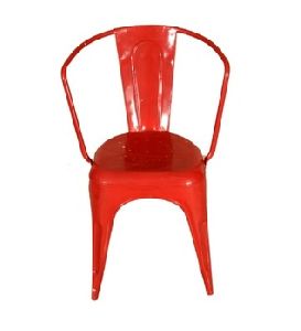 Elegant Distinct Red Iron Chair