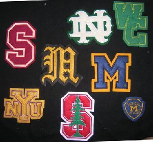 Custom Chenille Letter Patches