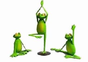 yoga frog set