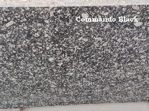Commando Black Granite Slab
