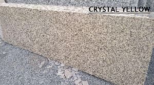 Crystal Yellow Granite Slab