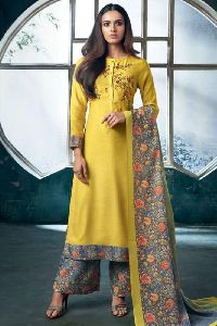 Ethnic Embroidered Palazzo Salwar Suits