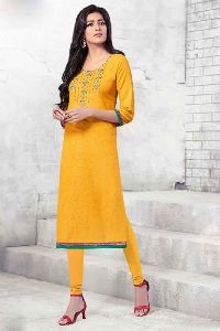 Fancy Cotton Embroidered Kurti