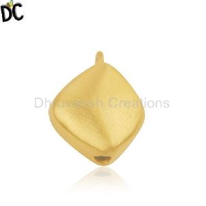 Gold Plated Brass Fashion Handmade Connector