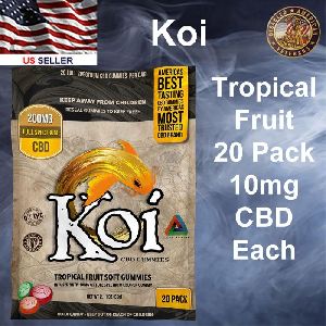 KOI CBD Tropical Fruit 20 Pack 10mg