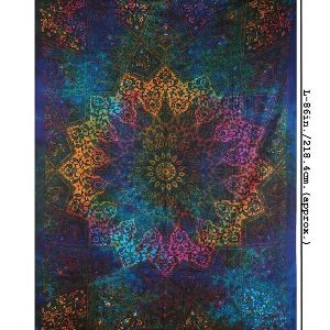 Mandala Multi Color Tapestry