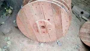 30 Inch Wooden Cable Drum
