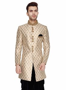 Indo Western Jacquard Ethnic Wear Regular Fit Designe