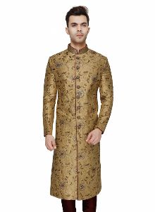 Sherwani Polyester Ethnic Wear Regular Fit
