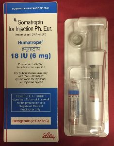 Humatrope 18 I.U (6mg) injection  (somatropin)