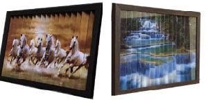 3d effect 2 way picture frame