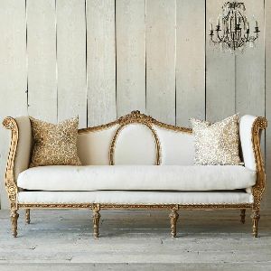 Seater Rusted Golden Couch SOFA