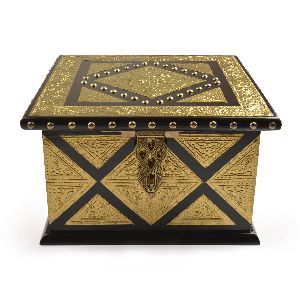 Wooden Wedding Trousseau Keepsake and Jewelry Box