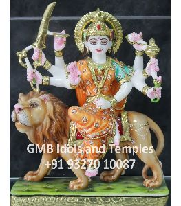 Marble Idol of Goddess Durga