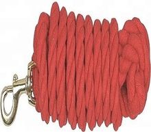Red Cotton Rope equestrian Horse Lead