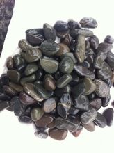 Natural River Black Pebbles Stone