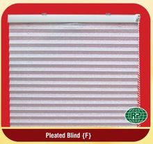 pleated blind