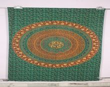 Indian Mandala Rectangle Beach Throw Tapestry Hippy Bohemian Gypsy Table cloth Beach Towel