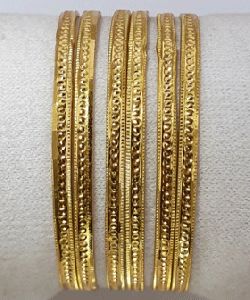 Dimond Gold Bangles