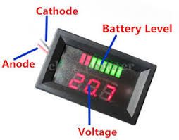 Led Voltmeter for Battery