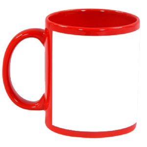 sublimation Red Inner Color Mug
