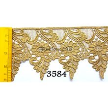 gold metallic lace gold cord lace arab golden lace