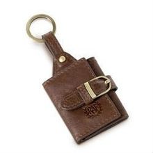 Leather Keyring With Coin Purse
