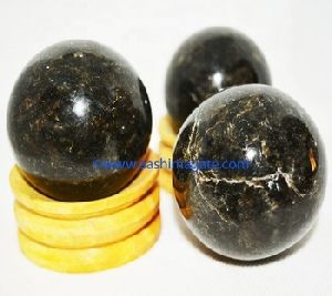 Nuummite Crystal Spheres