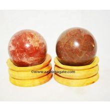 Polished Red Jasper Spheres